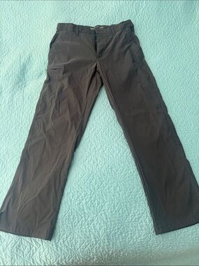 LB Tech Men's Grey Casual Comfortable Everyday Travel Light Pants 32x32